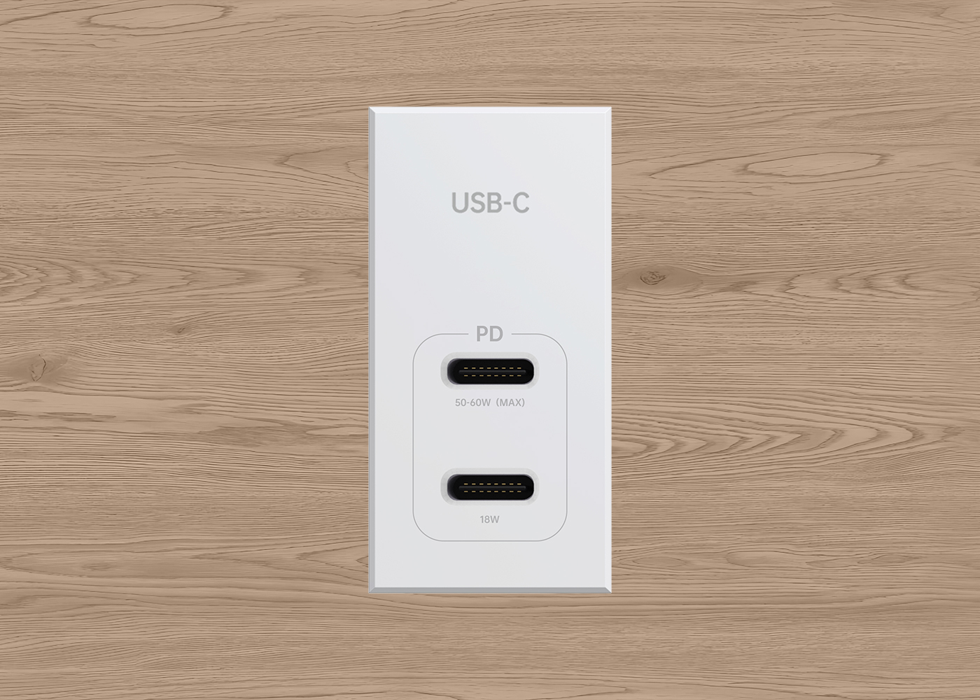 MiniClip Dual USB-C 25mm