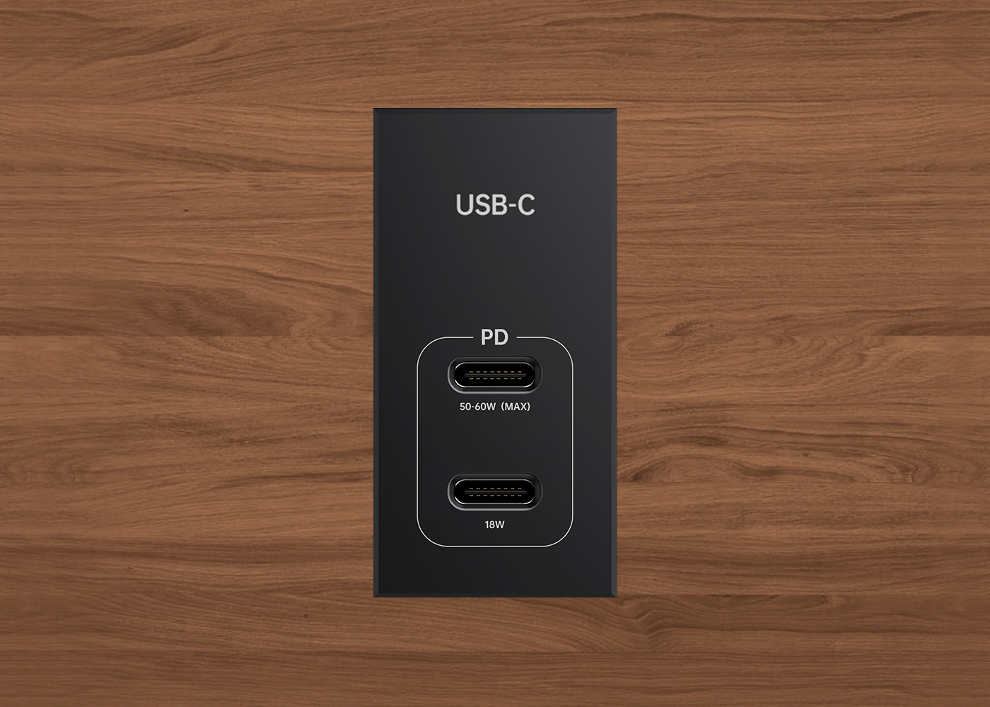 MiniClip Dual USB-C 25mm