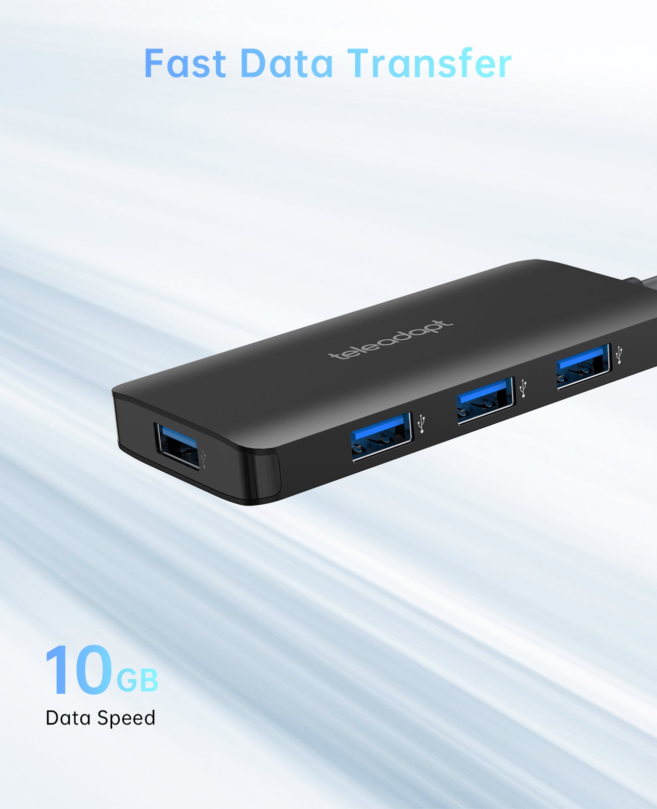 USB C to 4 USB A Hub