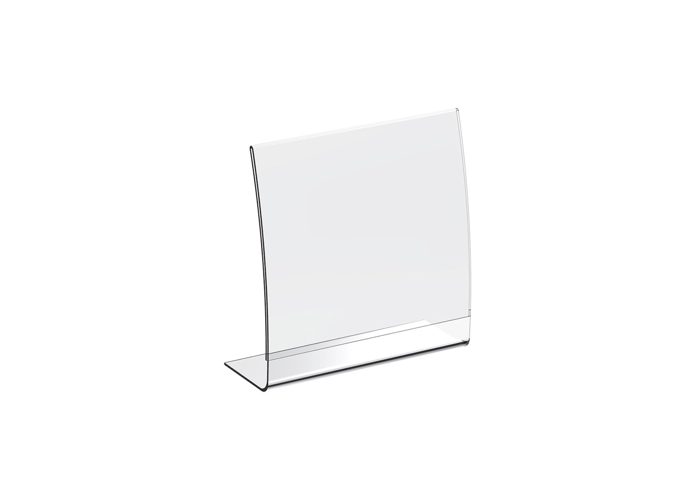 L Shaped DeskCard Holder