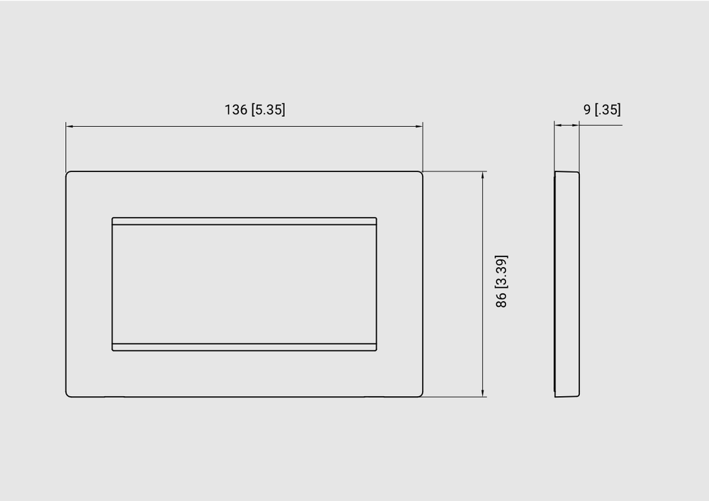 Trim Extender for PowerHub with MediaHub or MiniClip