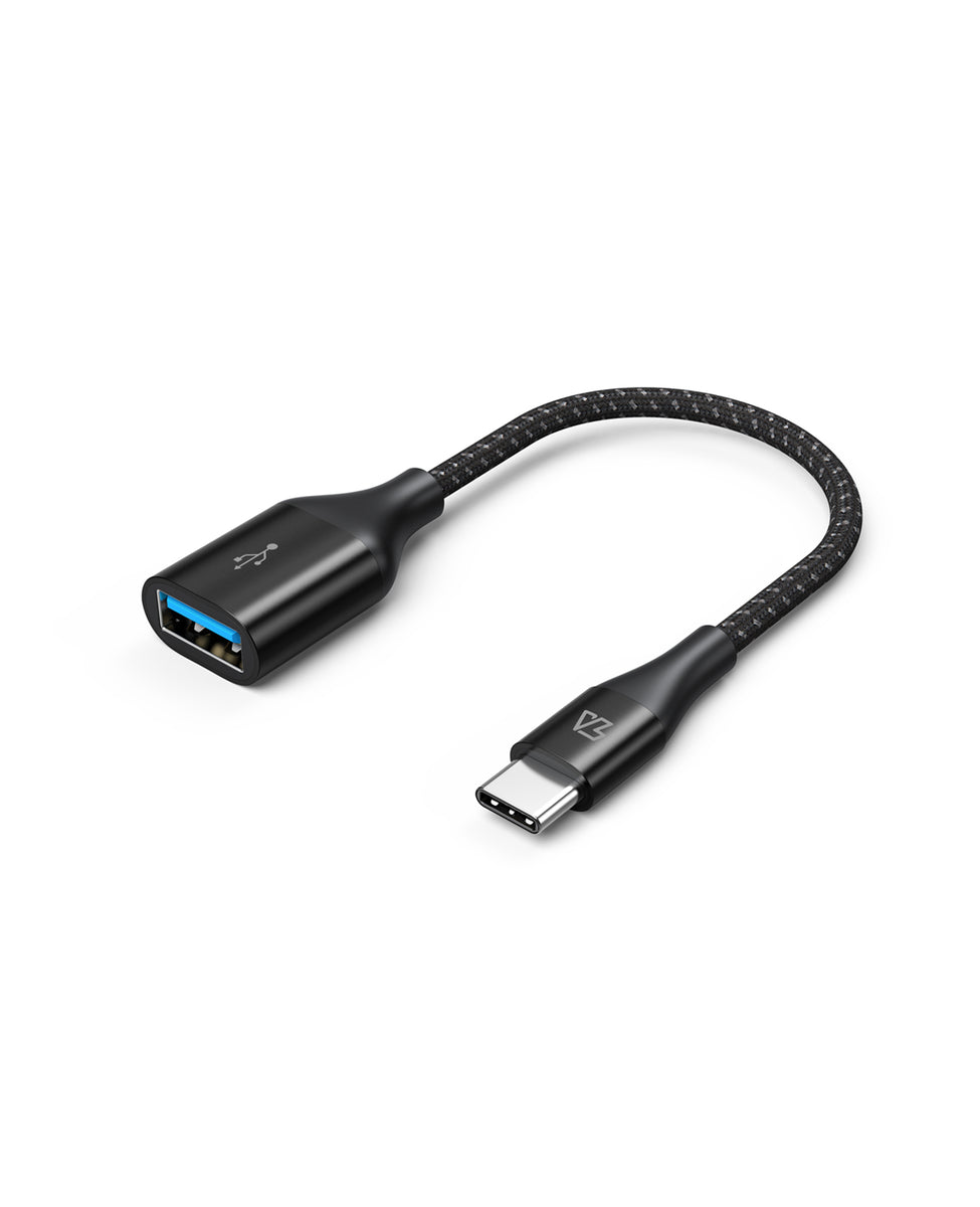 USB C to USB A Socket, 0.5FT/0.15M