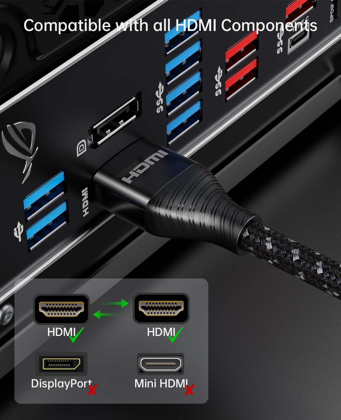 HDMI Male To Male Cable