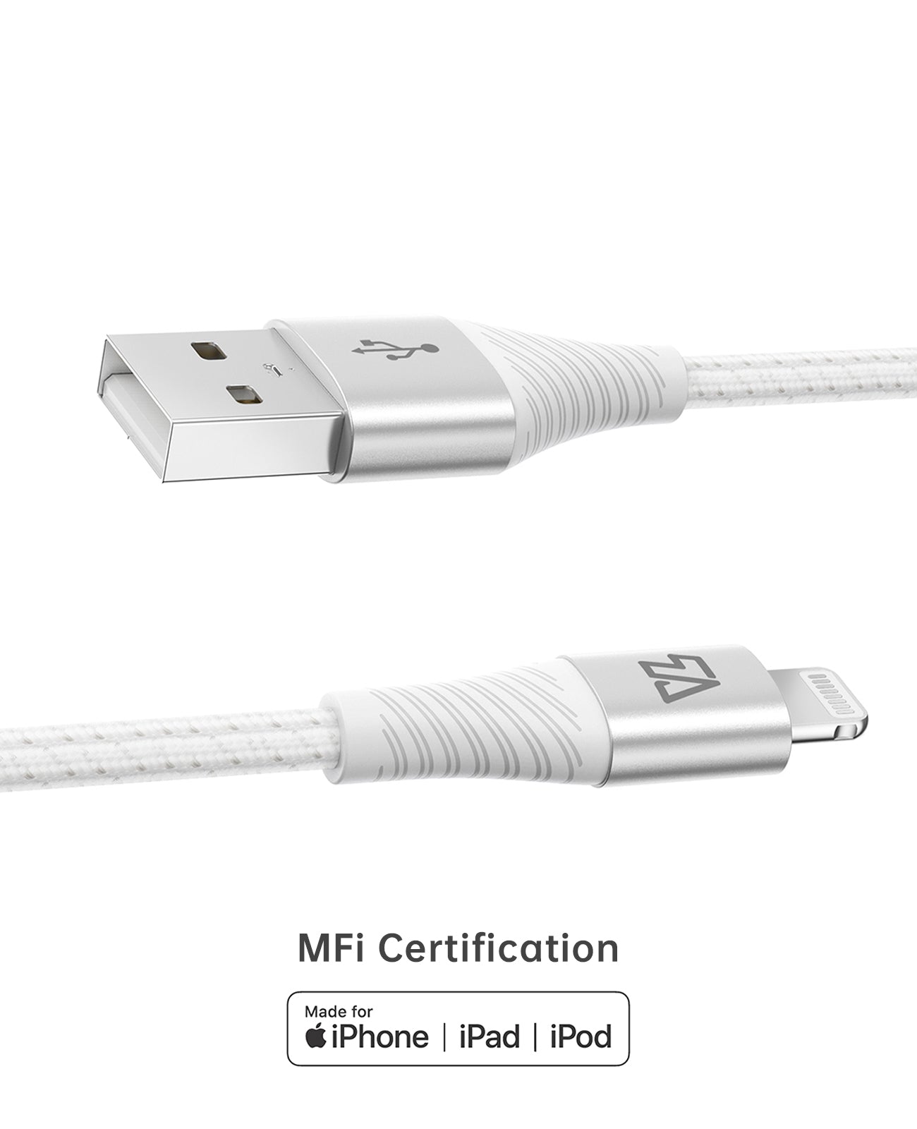 USB A to Lightning Cable, 6FT/1.8M